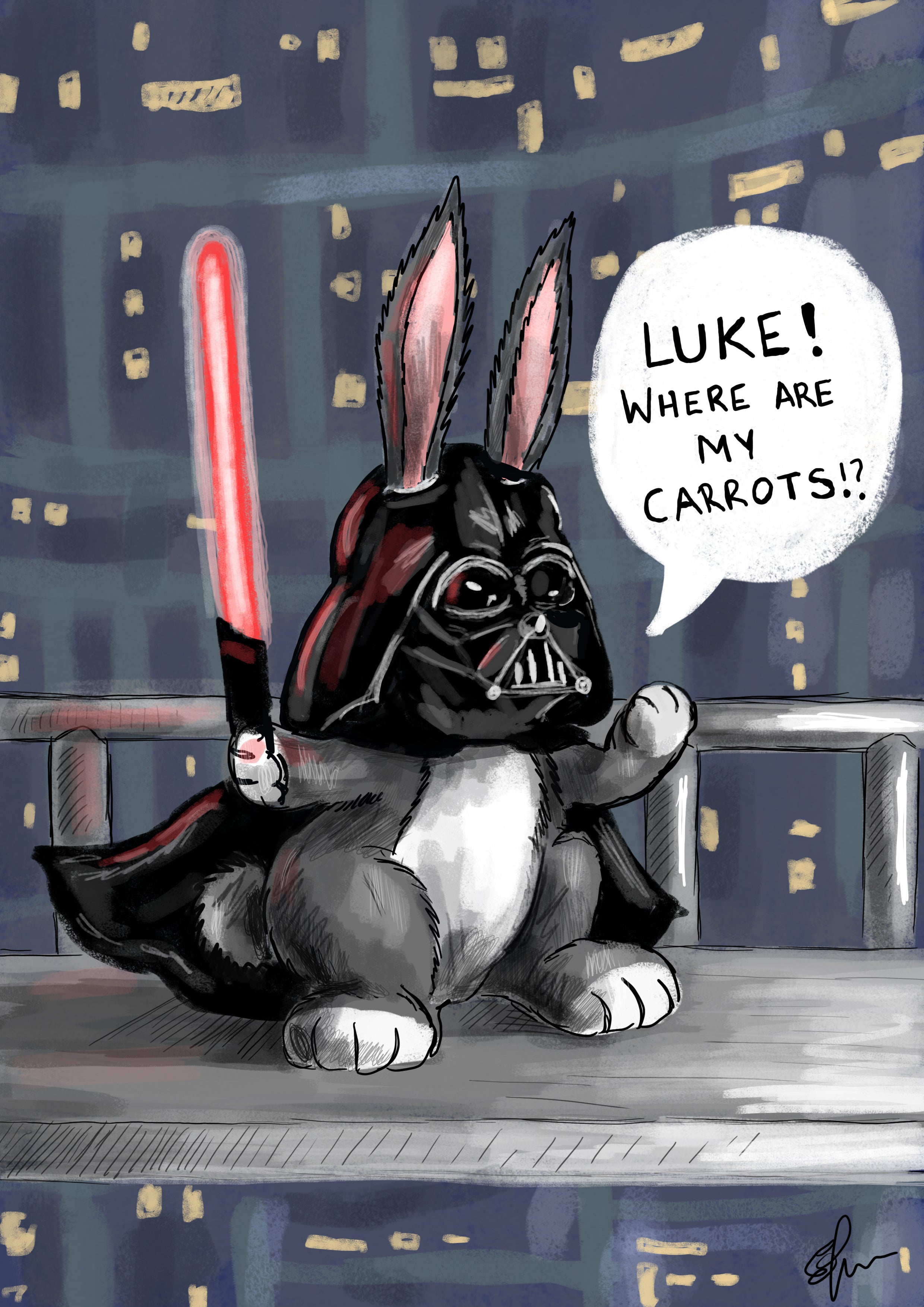 Luke, Where are my Carrots?